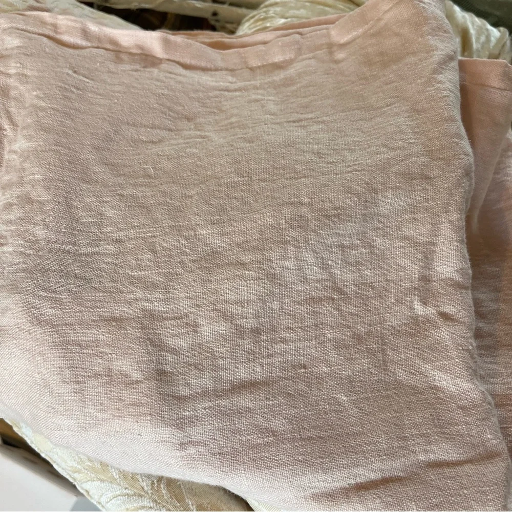 IKEA linen blush pink euro 26”